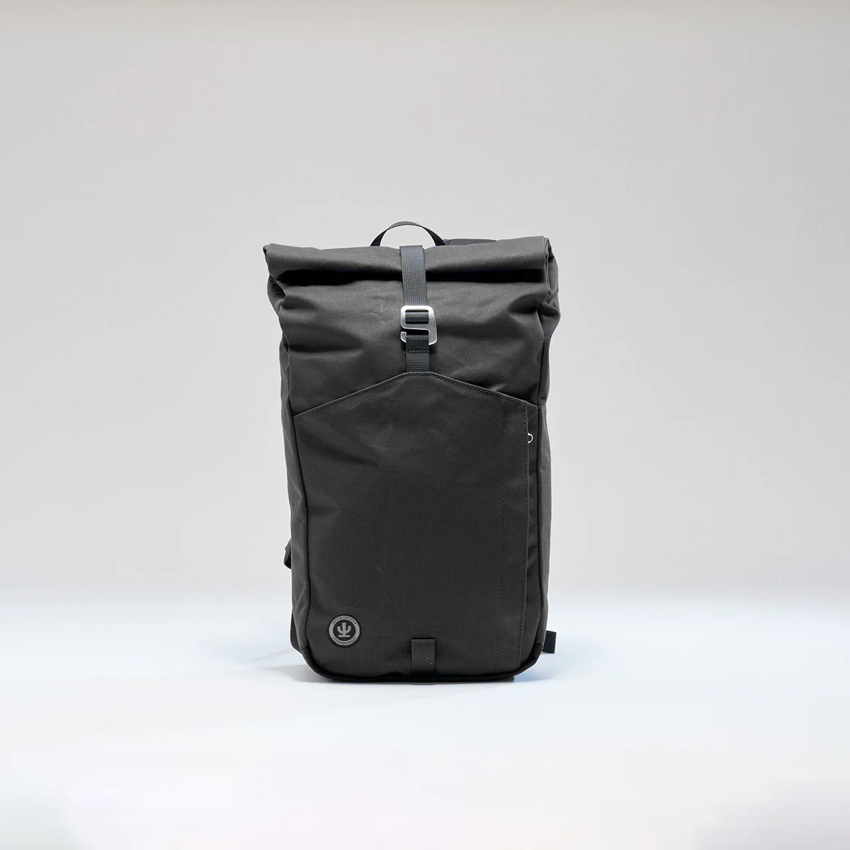 Cactus canvas roll-top rucksack